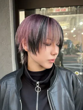 ショート カラー 🐺派手髪∔シャギー SEKIKAWA🐺のヘアスタイル