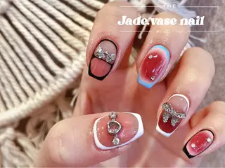 ネイル ✰Jade.vase 银座のネイルデザイン