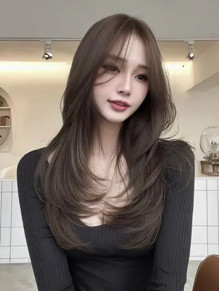 ロング 周防 頼翔のヘアスタイル