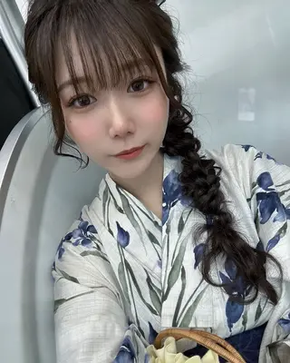 ロング ヘアアレンジ KANA カナのマツエク・マツパデザイン