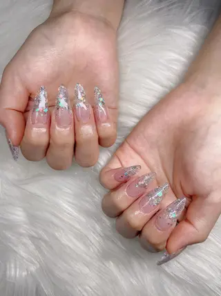 ミディアム ネイル 《LB》ラブリエ Nail&eyeのマツエク・マツパデザイン