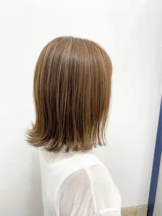 ミディアム カラー ヘアアレンジ 🧸髪質改善特化 金澤 彩香🎀のヘアスタイル