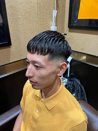 ショート メンズ 工藤 千織のヘアスタイル