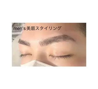 メンズ アイブロウ LiIy SAKIのマツエク・マツパデザイン