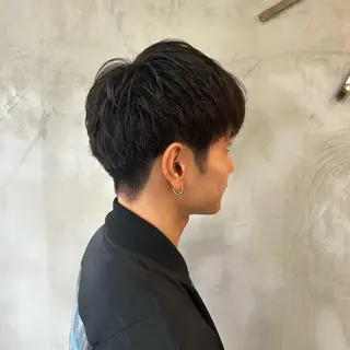 メンズ KUMA🧸インナー /メンズパーマのヘアスタイル
