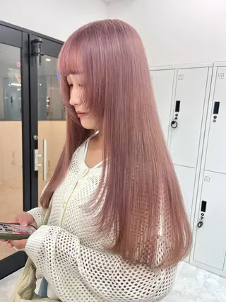 セミロング カラー パーマ ヘアアレンジ メンズ キッズ 💖オタク美容師 ꒰ঌ♡モモ♡໒꒱のヘアスタイル