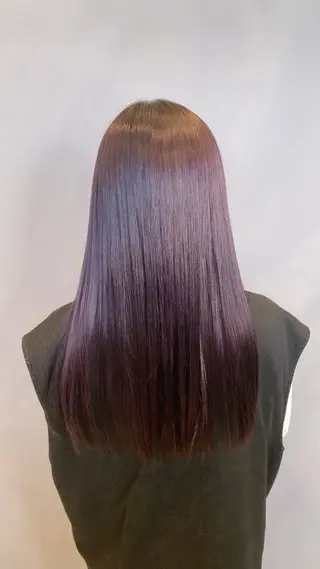 ロング カラー おおい まほのヘアスタイル