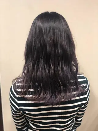 ミディアム カラー 東條 克義のヘアスタイル