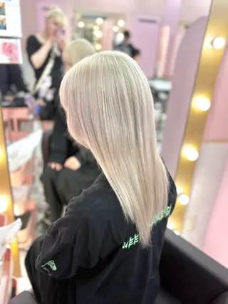 ロング カラー 甘ふわgirly🎀 ハイトーン🤍Ramのヘアスタイル