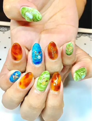 ネイル nailist cocoのネイルデザイン