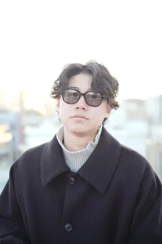 ミディアム パーマ メンズ stylist田口 祐歩のヘアスタイル