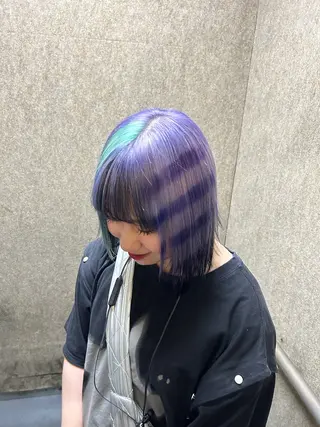 ショート カラー 髪質改善/ハイトーン /デザイン見正 恵弥のヘアスタイル