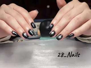 ショート ビン アンのネイルデザイン