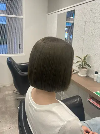 ショート カラー 透明感カラー/艶髪 ♥柏谷菜穂♥のヘアスタイル