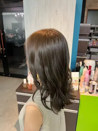 ミディアム 喜多 佐和のヘアスタイル