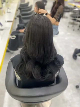 ミディアム カラー パーマ ヘアアレンジ メンズ キッズ 💖横浜ブリーチなし 💖MIHOのヘアスタイル