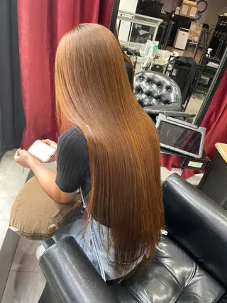 ロング 🎀豊橋/豊川🎀 ハイトーンうらら🎀のヘアスタイル