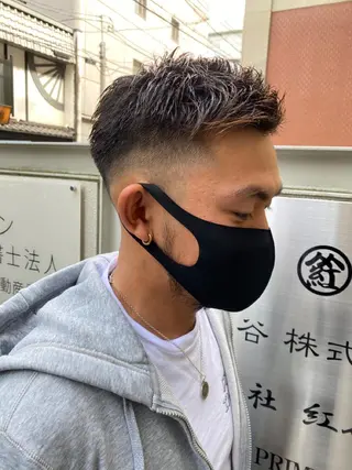 メンズ 藤田 遼のヘアスタイル