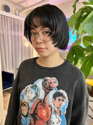 ショート 圧倒的デザイン力 店長🎨RENAのヘアスタイル