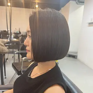 ショート カラー sai x所属・奥秋 理紗　sai xのヘアスタイル