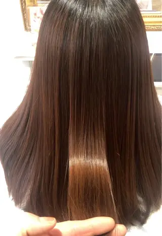 セミロング 新越谷Lusso 【OOSERA】のヘアスタイル