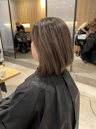 ショート カラー 💘韓国レイヤー上 品カラーruru💘のヘアスタイル