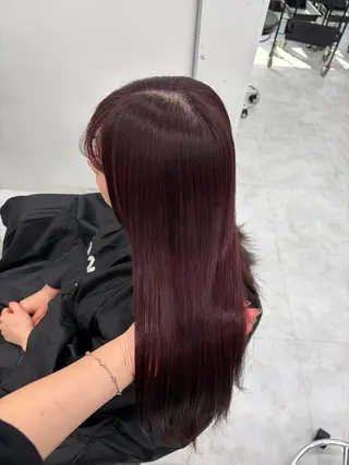 ロング カラー 透明感うる艶カラー 🤍MANAMIのヘアスタイル
