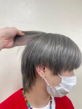 カラー 愛結 暖色カラー🎀🩰のヘアスタイル