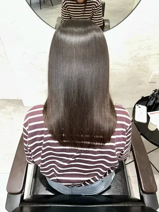 ミディアム 柴田樹/大人可愛い 艶髪カラー/髪質改善のヘアスタイル