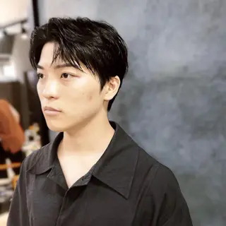 ヘアアレンジ メンズ ainico+所属・メンズ特化✂️栗原 侑也のヘアスタイル