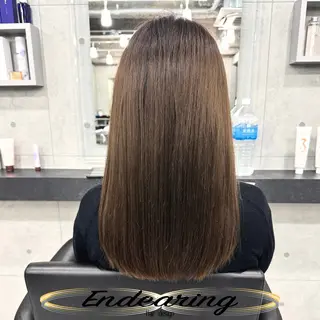 カラー Endearing 銀座/レイヤーカットのヘアスタイル
