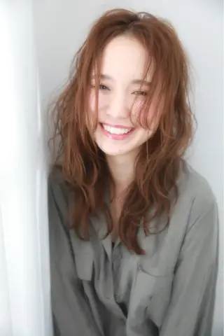 ロング パーマ×ウルフカット koya☆のヘアスタイル
