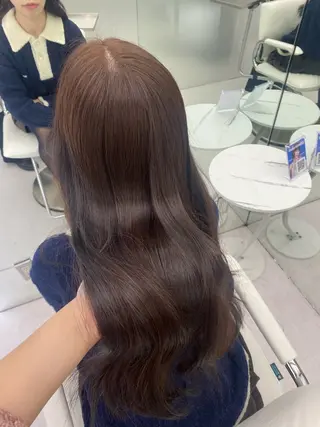 ロング カラー 🖤韓国･網紅 KOYUKI🖤のヘアスタイル