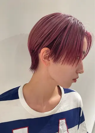 ショート カラー 【吉祥寺】ショート/ レイヤーボブ/ryoのヘアスタイル