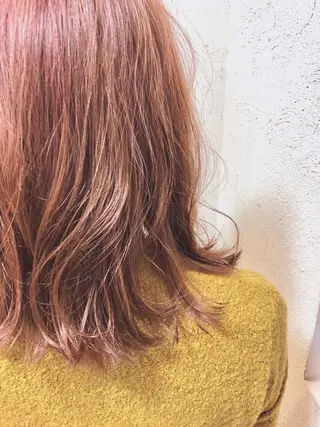 ミディアム カラー 長岡 俊樹のヘアスタイル