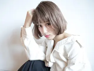 ショート カラー ヘアアレンジ ショート✨ボブ✨代表 新田見美仁のヘアスタイル