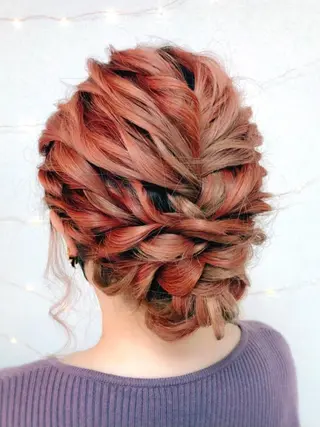 ヘアアレンジ 新宿ヘアセットメイク Asa-mのヘアスタイル