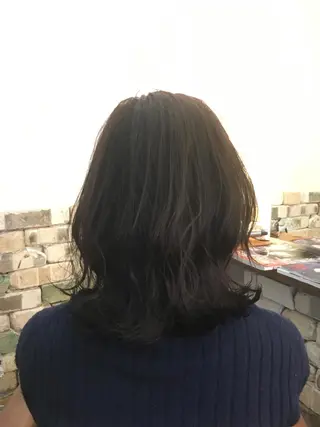 ミディアム セミロング ロング カラー ヘアアレンジ 酒井 透のヘアスタイル