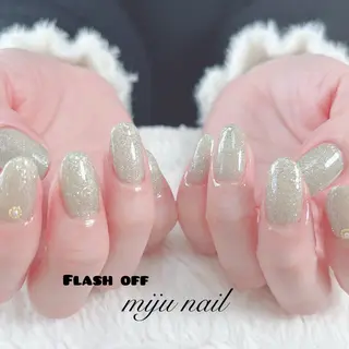 ネイル ❁miju nail 大人上品/自爪育成のネイルデザイン