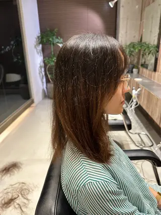 セミロング 横浜/メンズ特化/ Farbe/田中颯斗のヘアスタイル