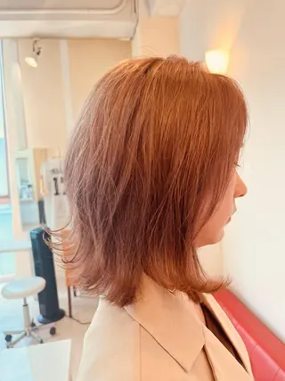 ミディアム PazRood 山下のヘアスタイル