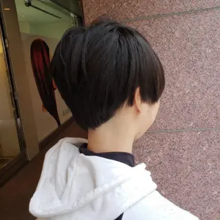 ショート 美谷添(ミヤゾエ) まどか大人ヘアサロンのヘアスタイル