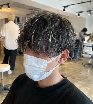 ミディアム メンズケアブリーチ 特化🔥村田のヘアスタイル