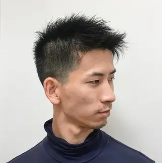 ショート メンズ すごう こうへいのヘアスタイル