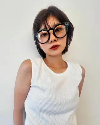 ショート Ore🫧タナカマヤ /柔らかい質感カラーのヘアスタイル