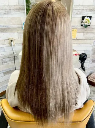 ロング カラー 大坪 拓斗のヘアスタイル