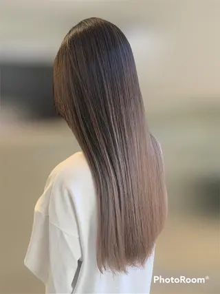 カラー ✂︎ 艶カラー /透明感カラーのヘアスタイル