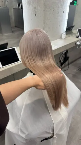 ロング カラー shio ハイトーン 💗【福岡天神】のヘアスタイル