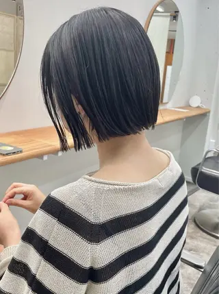 ショート カラー 立川艶髪カラーと映画 美容師YUJIのヘアスタイル