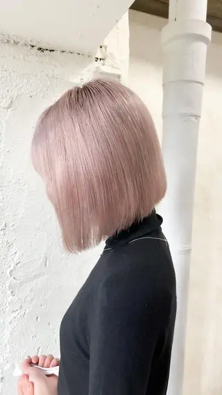 カラー ✨ブリーチなしカラー ×髪質改善✨松村 潤のヘアスタイル